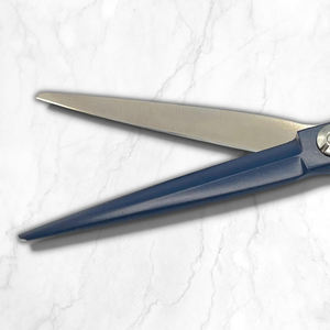 Ciseaux de coupe de cheveux de barbier lame tranchante droite VG10 ciseaux de coupe de cheveux de Salon avec repose-doigt et étui à fermeture éclair en cuir - Product Image 3