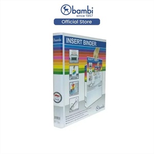 Tùy chỉnh thiết kế và logo thư mục tập tin 25 mét độ Dày Trắng bìa + PVC Sheets Bìa Kích thước A4 2 D Vòng chèn chất kết dính - Product Image 4