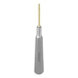 Nordent 3 mm Manual Luxating Elevator <b>Titanium</b> Nitride Coated Stainless Steel Straight Type - Product Image 1