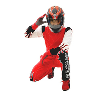 Combinaisons de course de kart Salopette de course automobile Protection automobile Combinaisons de corps ATV Moto Kart Racing Suit Logo de l'équipe brodé