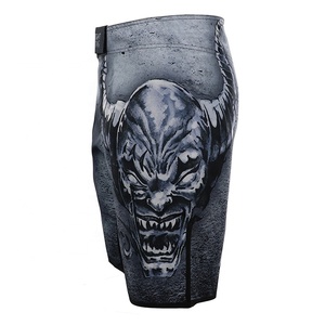 High Performance MMA Apparel Custom Graphic Print Sublimated Cage Fight Wear Shorts Low MOQ BJJ No Gi Supplier Grappling Trunks - Product Image 6