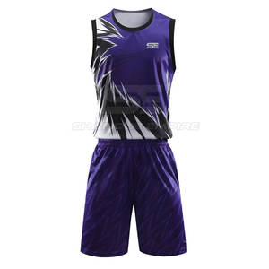 Vêtements de sport pakistanais ensembles d'uniformes de basket-ball personnalisés 100% polyester séchage rapide respirant vente en gros Service OEM à vendre - Product Image 1