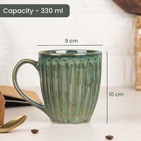 Mug en céramique moderne et élégant avec couvercle, finition émaillée de qualité supérieure, durable, capacité personnalisable, impression par transfert thermique, logo personnalisé pour le bureau