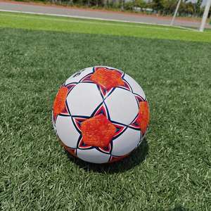 Ballon de football avec logo personnalisé Ballon de football à thermorésistance PU Cuir synthétique Polyuréthane Ballon de football à thermorésistance - Product Image 6