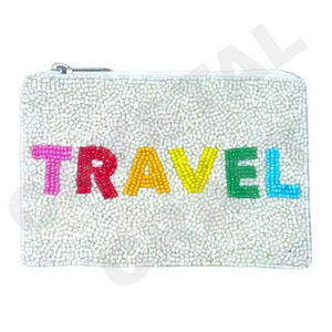 Monedero con cuentas de semillas personalizadas con diseño de Feliz Pascua, hermoso monedero con características de accesorios de moda - Product Image 5