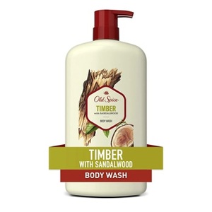 Gel douche Old Spice pour hommes, parfum bois de santal, 25 fl oz - Product Image 1