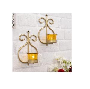 Bougeoir conique en métal américain Fête de mariage Décoration intérieure Bougeoir africain en fer forgé noir Bougeoirs funky - Product Image 1