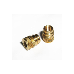Durable Brass <b>Insert</b> Nuts M3 <b>Thread</b> Customizable Design Micro <b>Inserts</b> Polished Export Quality Direct Supplier India - Product Image 1