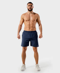 Pantalones cortos de malla para hombre con logotipo impreso por sublimación personalizada de alta calidad, cintura baja, deporte, correr, gimnasio, entrenamientos, malla de poliéster informal - Product Image 2