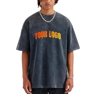 Graphic Tees Hip Hop Digital Printing Fashion Streetwear Classic Sweat Resistant Men Oversized Tee Shirt - Product Image 1