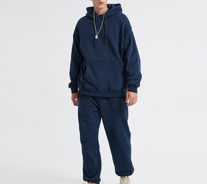 Dikson Sports Unisex Plus Size Joggers Hoodie Set Hombres Nuevo estilo Temporada de invierno Impreso Deportes Chándales Peso pesado Con capucha - Product Image 1