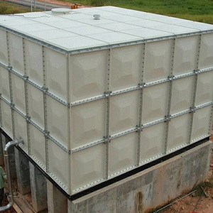 Tanque de agua GRP de 20.000 litros rectangular horizontal de Venta caliente para fábrica de riego agrícola entrega rápida personalizada - Product Image 6