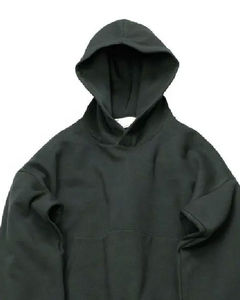 Sweat à capuche pour hommes 100% coton pour hommes 100% coton épais épais éponge française haute qualité vierge oversize Streetwear pull avec logo personnalisé - Product Image 2