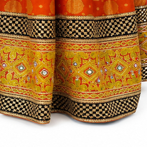Vestido Afgano Kuchi de Lujo para Boda, Estilo Oversize, Ecológico, de Cachemira, con Bordado Pashtun Hecho a Mano - Product Image 5