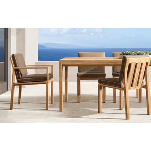 Hot <b>sale</b> single <b>chair</b> made of teak <b>wood</b> with modern style suitable <b>for</b> outdoor with soft and durable foam - Product Image 6