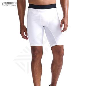 กางเกงขาสั้นรัดกล้ามเนื้อสำหรับผู้ชายกางเกงขาสั้นฤดูร้อนทำจากผ้าบางใส่สบายพร้อมโลโก้ - Product Image 1