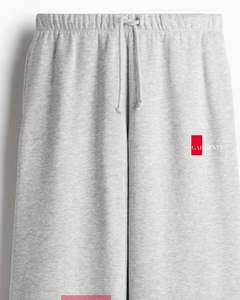 OEM Custom Men's Mid Waist Embroidered 100% Cotton Casual <b>Trousers</b> <b>Drawstring</b> Closure Eco-Friendly Waterproof Quick Dry Pants - Product Image 1