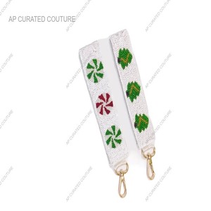 Porte-clés de football brodé à la main, élégant, unique, fantaisie, avec des perles, pour le jour du match, avec un luxe haut de gamme mignon, en provenance d'Inde par glowin fashion - Product Image 6