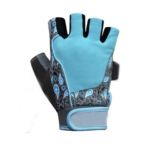 Venta al por mayor de guantes de entrenamiento de cuero de la mejor calidad personalizados levantamiento de pesas muñeca ajustable para el mejor gimnasio deportes guantes de fitness - Product Image 1