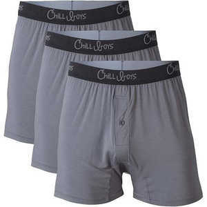 Calzoncillos Bóxer Clásicos para Hombre, Ultra Transpirables y Suaves, Talla 4XL, 95% Algodón, 5% Antibacterianos, Antiestáticos y Sostenibles, Paquete de 3 - Product Image 3