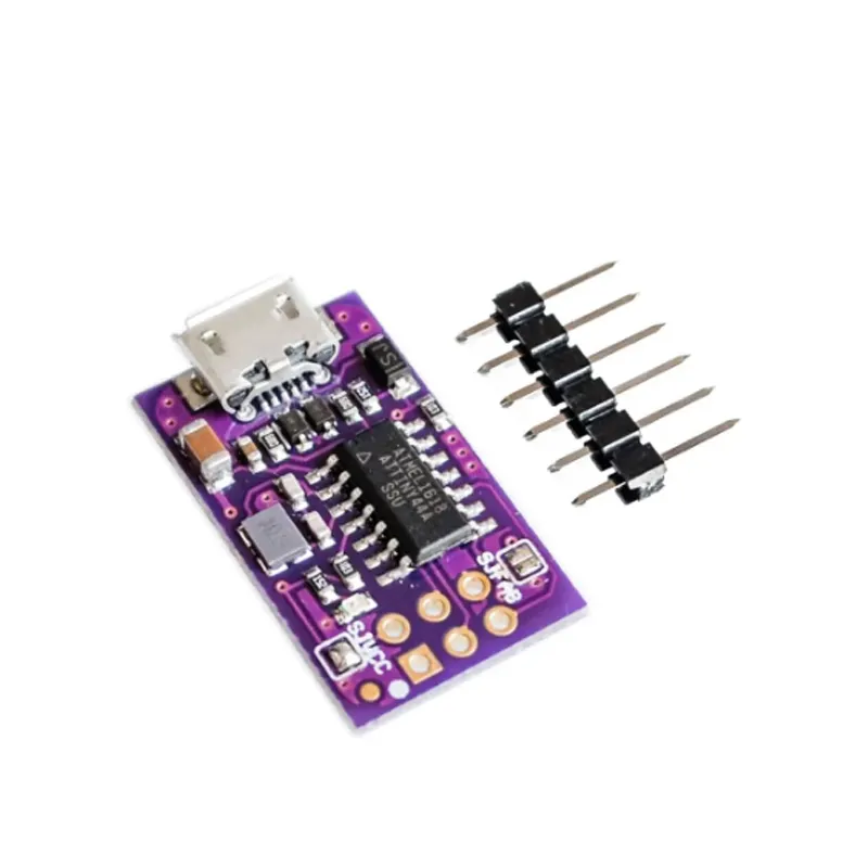 Micro USB Tiny AVR ISP attiny44 attiny45 attiny85 usbtinyisp lập trình mô-đun IDE Bộ nạp khởi động ISP vi điều khiển 5V