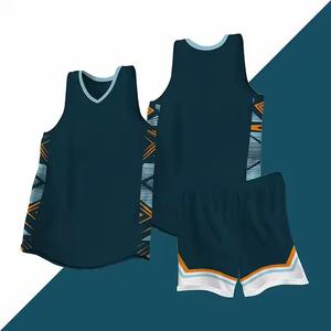 2025 Maillot de basket-ball réversible uniforme respirant imprimé personnalisé pour votre propre équipe Plus Options de taille - Product Image 6
