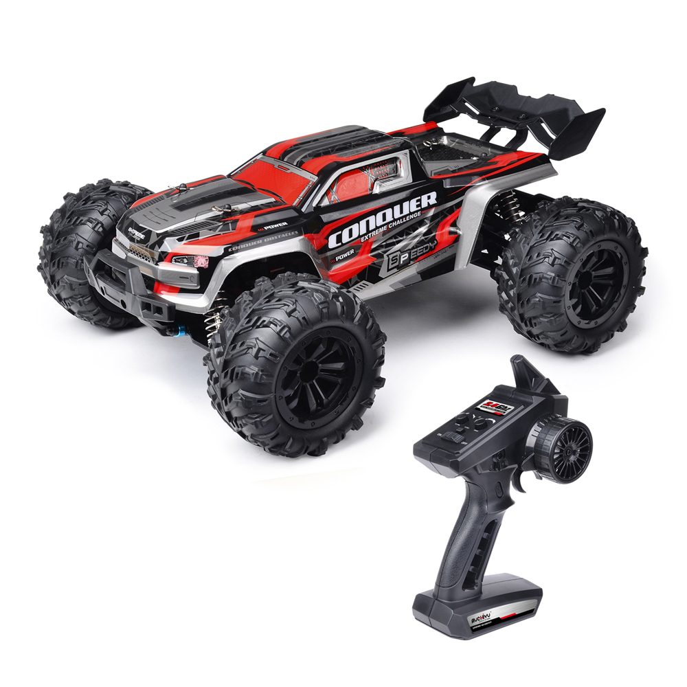 SCY-16102 1/16 4WD RC รถบรรทุกความเร็วสูงสุด 38 กม./ชม.แปรงมอเตอร์ 2.4 Ghz รีโมทคอนโทรล Off-road รถ RC รถยนต์ของเล่นเด็กของขวัญ