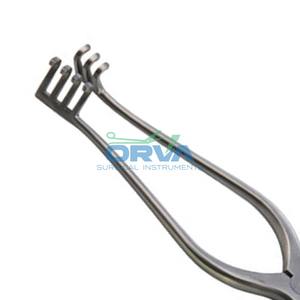 Écarteur à retenue automatique Instruments chirurgicaux manuels réutilisables Instruments chirurgicaux allemands en acier inoxydable - Product Image 2