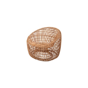 Design moderne en bois massif acajou teck Suar canapé en rotin couleur naturelle mobilier de jardin extérieur coussin pour hôtel Villa 170902 - Product Image 2