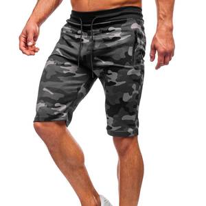 Short cargo de sport léger de haute qualité pour hommes, séchage rapide, décontracté, taille moyenne, poches cargo en maille, teint uni - Product Image 1