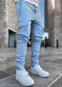 Cargo Pants Organic Cotton <b>Mens</b> Cargo Sweat Pants Eco Friendly Cargo Pants <b>Men</b> Sustainable <b>Men's</b> <b>Trousers</b> - Product Image 3