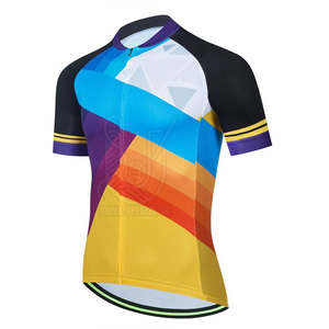 Maillot de cyclisme professionnel pour homme à demi-manches Léger Nouveau maillot de cyclisme à demi-manches d'été - Product Image 1
