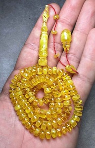 Tasbih en perles écologiques, chapelet de prière islamique, naturel et multicolore, emballage personnalisé, fabricant haut de gamme en Inde - Product Image 4