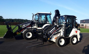 Hidromek HMK 102B Supra K4 Retroexcavadora remolcable usada Euro5 Core Motor Componentes Comprar Backloader Baggerlader - Product Image 2