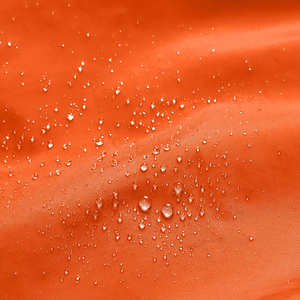 Men's Orange Hooded Waterproof Windbreaker Jacket Casual Spring Zipper Closure Polyester <b>Shell</b> - Product Image 4