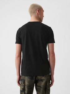 Venta al por mayor de camisetas personalizadas de fabricación 100% de algodón de punto de impresión de etiquetas privadas ropa informal OEM Exportación de fábrica de ropa - Product Image 3