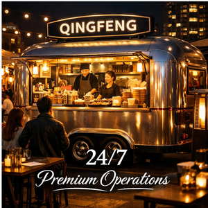 Remorque de <span class=keywords><strong>cuisine</strong></span> mobile en acier inoxydable, chariot de restauration rapide, camion de glaces <span class=keywords><strong>et</strong></span> de snacks - Product Image 4