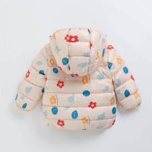 แจ็กเก็ตเด็กบุนวม2025/2026มาใหม่แจ็กเก็ตปลาปักเป้าสำหรับเด็กพิมพ์ลายตามสั่งและมีซิปคุณภาพสูง - Product Image 3