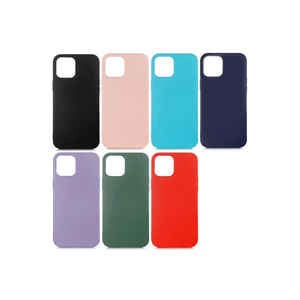 Coque de protection en silicone liquide Netzy vert foncé Premium LSR Soft Touch pour iPhone 12 Pro Max, emballage de vente au détail - Product Image 3