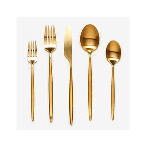 ชุดช้อนส้อมโลหะพร้อมที่จับอะคริลิคสำหรับตกแต่งอาหารค่ำ - Product Image 2