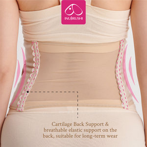 Ceinture de maintien post-partum respirante et de haute qualité, en tissu élégant, avec dentelle puissante, pour la taille et le ventre après chirurgie - Product Image 3
