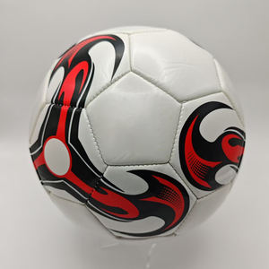 Balón de fútbol ligero de tamaño 5 personalizado de alta calidad, cuero con unión térmica - Product Image 1