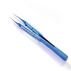 Nouveau design en titane et acier inoxydable carburant pince pour greffe de cheveux implant capillaire Instrument de chirurgie pince à épiler - Product Image 5