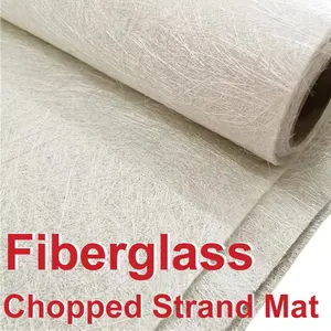 Low Price E-glass Emulsion 300gsm 450gsm Fiberglass Chopped Strand Mat For Boat