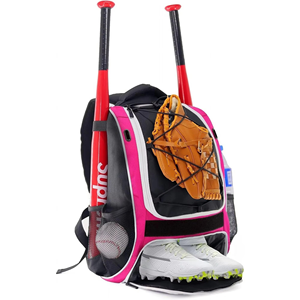 Sac à dos de baseball personnalisé Xtreme BB-002, porte-batte, sac d'équipement sportif, entraînement, plusieurs poches, compartiment à chaussures - Product Image 1