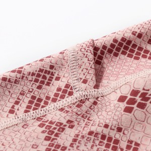 Hot Selling Knitted Seamless Printed Leggings with Pockets for Women Mid Waist <b>Tummy</b> <b>Control</b> Gym Workout Yoga - Product Image 5