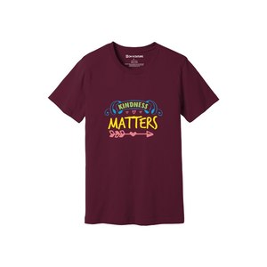 Camiseta de algodón 100% con temas de bondad, estampado de estilo informal, 12 opciones de color, 160-180, colocación de diseño personalizable GSM pesado - Product Image 4