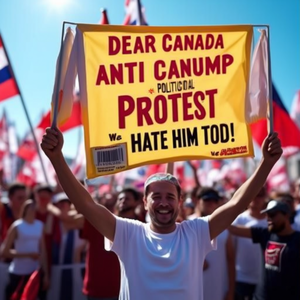 Cari canadesi, maglietta per proteste politiche anti-Trump: Noi lo odiamo anche noi! - Product Image 2