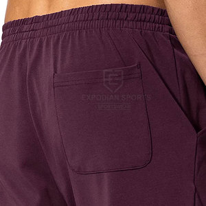Fashionable Lightweight Mid Waist Men <b>Flare</b> Baggy <b>Sweatpants</b> Slim Fit Comfortable Casual Breathable Eco-Friendly 100% Cotton - Product Image 4