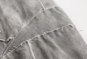 แจ็กเก็ตมีฮู้ดขนแกะแบบปะติดมีฮู้ดผ้าหนาโอเวอร์ไซส์สำหรับฤดูหนาว - Product Image 5